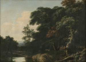 Lot 6006, Auction  127, Arthois, Jacques d' - zugeschrieben, Waldige Landschaft mit Schäfern