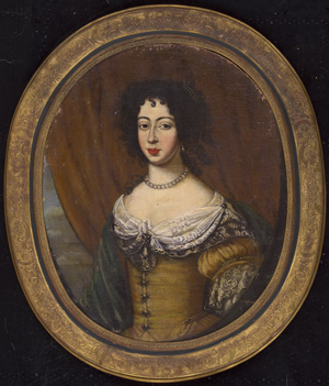 Los 6023 - Deutsch oder Schwedisch - um 1675. Bildnis der Charlotte Eleonora Faust - 1 - thumb