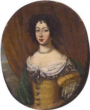 Lot 6023, Auction  127, Deutsch oder Schwedisch, um 1675. Bildnis der Charlotte Eleonora Faust