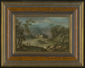 Los 6030 - Deutsch - Ende 18. Jh. Berglandschaft mit aufziehendem Gewitter - 1 - thumb