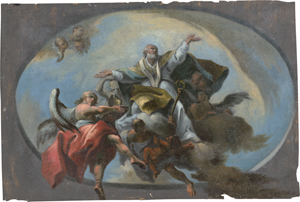 Lot 6037, Auction  127, Meinrad von Au, Andreas, Glorie des hl. Martin