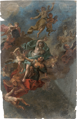 Lot 6045, Auction  127, Gran, Daniel - Werkstatt, Stürzende Laster