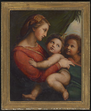 Los 6047 - Niessen, Wilhelm Joseph - Madonna della Tenda  (mit dem Vorhang). Nach Raffael - 1 - thumb