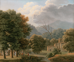 Lot 6049, Auction  127, Lebrun, Hippolyte, Frühlingsreigen Arkadische Landschaft mit Tanzenden 