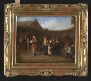 Los 6051 - Beer, Wilhelm Amandus - Jahrmarkt bei Smolensk in Russland - 1 - thumb