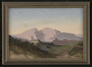 Los 6072 - Fries, Bernhard - Blick von Civitella auf die Mammellen mit Rocca Santo Stefano - 1 - thumb