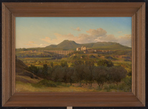 Los 6073 - Bünsow, Joachim Ludwig Heinrich Daniel - Blick auf Ariccia in den Albaner Bergen - 1 - thumb