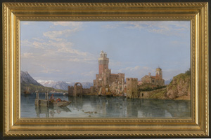 Los 6086 - Stanfield, George Clarkson - Blick auf Castello Scaligero in Sirmione am Gardasee - 1 - thumb