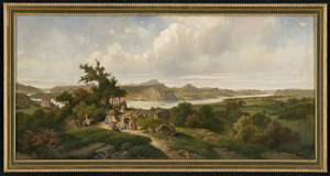 Los 6104 - Mahorcig, Josef - Großes Rheinpanorama mit der Apollinariskirche bei Remagen - 1 - thumb