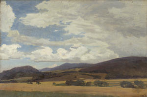Lot 6132, Auction  127, Ruths, Valentin, Hügellandschaft