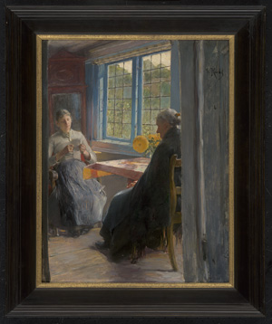 Los 6143 - Kuehl, Gotthardt - Der Brief (Zwei Frauen am Fenster) - 1 - thumb