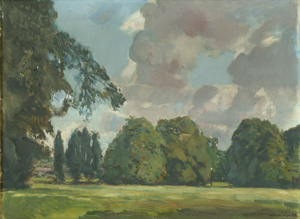 Lot 6150, Auction  127, Hübner, Ulrich, Sommerliche Parklandschaft