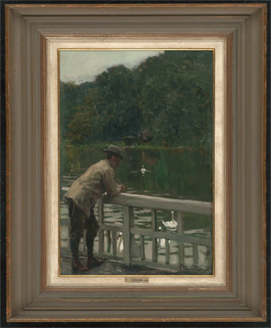 Los 6162 - Skarbina, Franz - Partie wohl am Schlachtensee - 1 - thumb