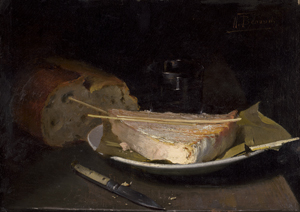 Lot 6170, Auction  127, Béraud, N., Stillleben mit Weichkäse