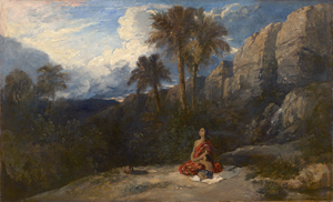 Lot 6174, Auction  127, Müller, William James, Hagar und Ismael in der Wüste