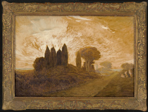 Los 6180 - Ménard, Émile-René - Sonnenaufgang an der Via Appia mit ideali - 1 - thumb