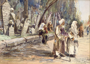 Lot 6314, Auction  127, Paoletti, Rudolf, Der Friedhof in Ejub bei Konstantinopel