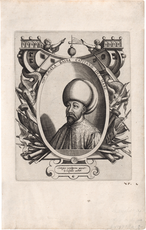 Lot 6324, Auction  127, Custos, Dominicus, Bildnis des Cigalazade Yusuf Sinan Pasha