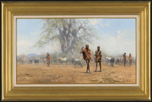 Los 6362 - Shepherd, David - The Land of the Masai - 1 - thumb