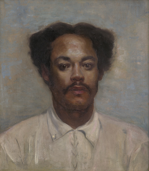 Lot 6434, Auction  127, Ažbe, Anton, Portrait eines jungen Mannes, wohl aus Südost-Asien