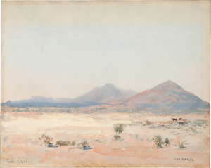 Lot 6453, Auction  127, Rabes, Max, Wüstenlandschaft in Texas