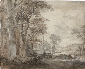 Lot 6584, Auction  127, Deutsch, 1773. Eseltreiber an der italienischen Küste
