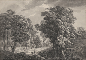Lot 6586, Auction  127, Troll, Johann Heinrich, Landschaft mit Wanderern