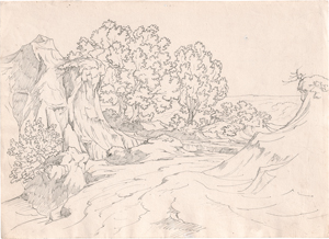 Lot 6618, Auction  127, Kaiser, Adolph, Valle dell’Inferno bei Tivoli