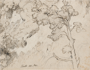 Lot 6619, Auction  127, Deutsch, um 1810. Landschaft bei Tivoli