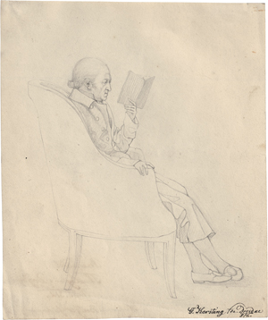 Lot 6622, Auction  127, Kersting, Georg Friedrich, Bildnis des Dresdener Theologen Franz Volkmar Reinhard im Lehnstuhl, lesend