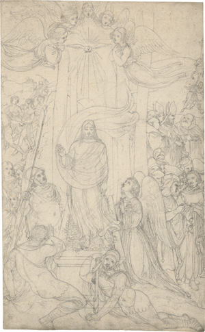 Lot 6623, Auction  127, Cornelius, Peter von, Die Auferstehung Christi