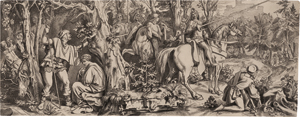 Lot 6627, Auction  127, Schwind, Moritz von - zugeschrieben, Der Taufritt Friedrichs des Freidigen nach Tannenberg 