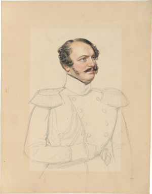 Lot 6640, Auction  127, Krüger, Franz, Bildnis wohl Zar Nikolaus I. von Russland