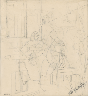 Lot 6699, Auction  127, Spitzweg, Carl, Der Liebesbrief