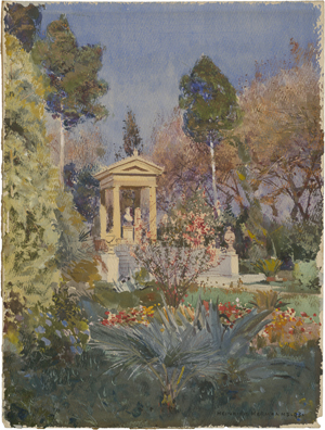 Lot 6700, Auction  127, Hermanns, Heinrich, Mediterraner Sommergarten