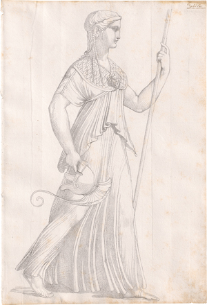 Lot 6755, Auction  127, Zeichnungen, 9 Zeichnungen des 19. Jh.