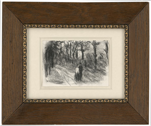 Los 7005 - Liebermann, Max - Allee mit Spaziergängern - 1 - thumb