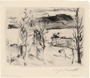 Lot 7035, Auction  127, Corinth, Lovis, Haus am Walchensee