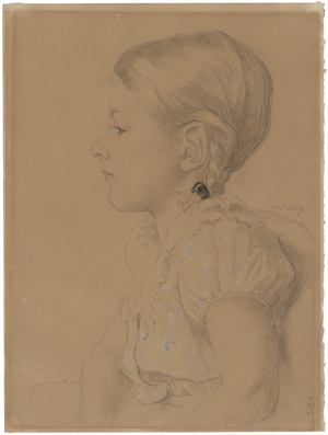 Lot 7037, Auction  127, Orlik, Emil, Bildnis eines Mädchens (Susi Demoll)