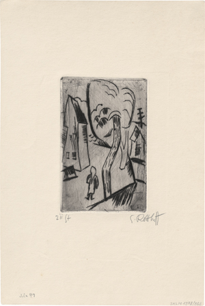 Lot 7049, Auction  127, Schmidt-Rottluff, Karl, Straße in Rottluff