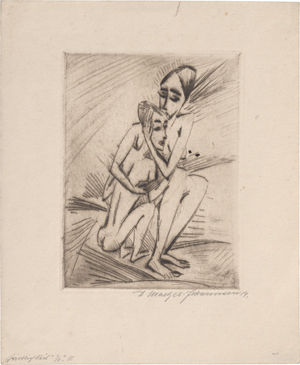 Lot 7056, Auction  127, Maetzel-Johannsen, Dorothea, Zärtlichkeit