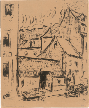 Lot 7063, Auction  127, Kirchner, Ernst Ludwig, Kohlenhandlung