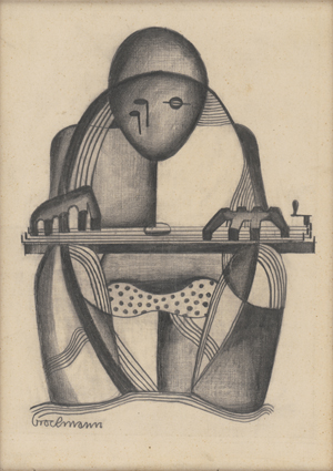 Lot 7107, Auction  127, Brockmann, Gottfried, Zitherspieler