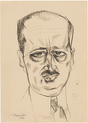 Lot 7108, Auction  127, Felixmüller, Conrad, Herr Deutsch