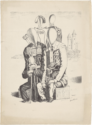 Lot 7197, Auction  127, Chirico, Giorgio de, I Nobili ed I Borghesi