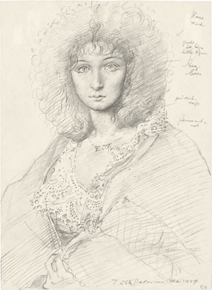 Lot 7230, Auction  127, Tübke, Werner, Frauenstudie (Palermo)