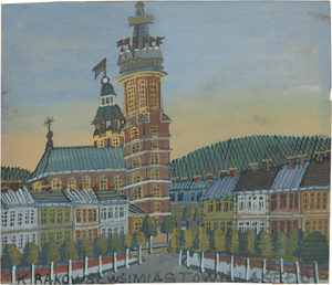 Lot 7249, Auction  127, Nikifor, Krakau Altstadt