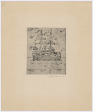 Lot 8008, Auction  127, Baschant, Rudolf, Schiff