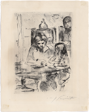 Lot 8020, Auction  127, Corinth, Lovis, Schularbeiten
