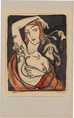 Lot 8039, Auction  127, Hoboken, G.B. Rudolf van, Weibliche Akte